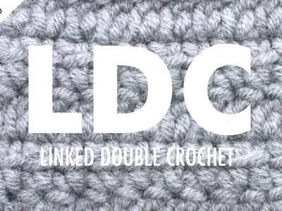 Linked Double Crochet (LDC):: Crochet Technique :: Left Handed