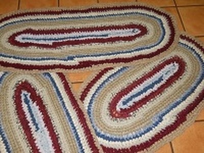 Making SISTER RUGS (Crochet Rag Rugs)