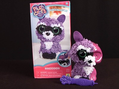 Plush Raccoon Craft Kit from The Orb Factory