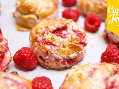 Recipe for Raspberry Scones | Cupcake Jemma
