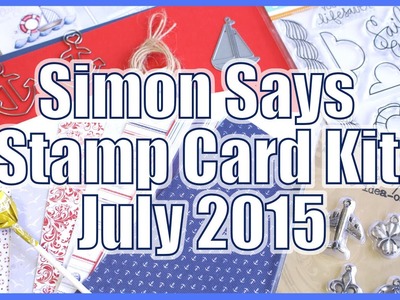 Simon Says Stamp Card Kit July 2015