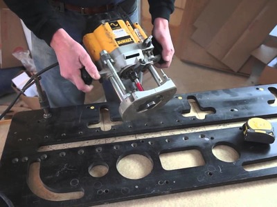 Tommy's Trade Secrets - How to Mitre a Worktop using a Router & Jig