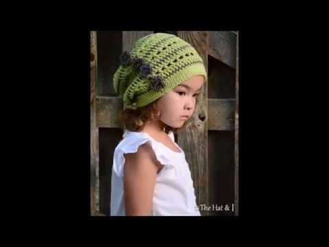 Woodland Slouchy Hat for Toddler &Child&Adult  -  Slouchy Crochet Pattern Presentation1