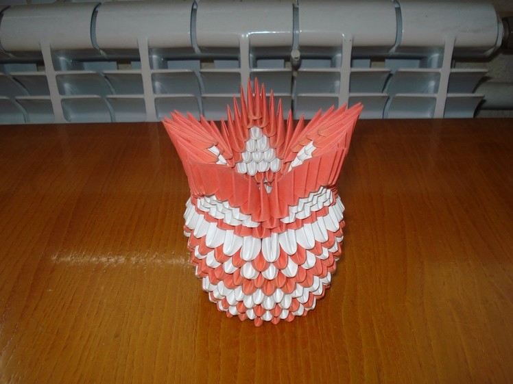 3D Origami Vase Tutorial #4