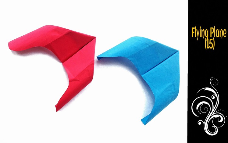 Action Fun Origami - Paper Flying Plane(15) - Comet - Flies fast and accurate,  a long distance too!