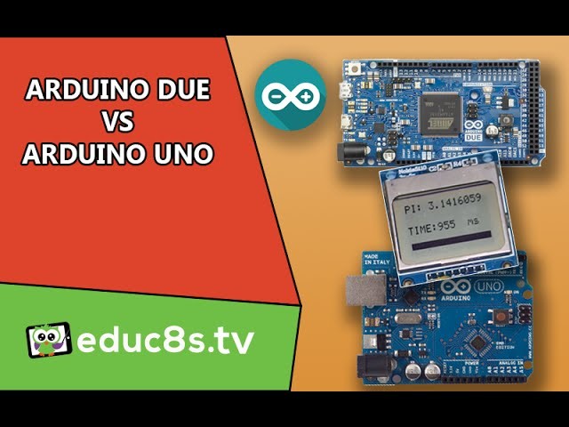 Arduino Due vs Arduino Uno Pi Benchmark DIY