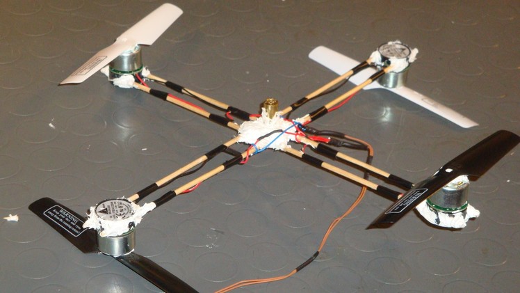 Building a Cheap Quadcopter At Home (1)  - Lift Off