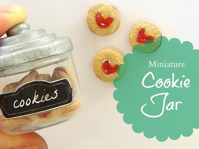 Cookie Jar and Cookies - Polymer Clay Dessert Tutorial