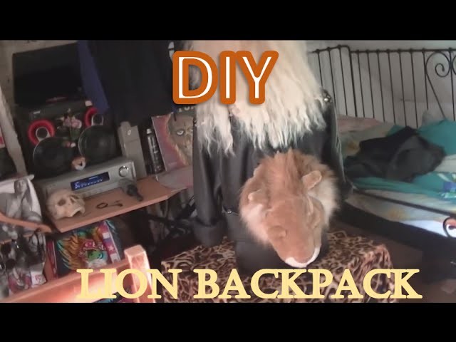 DIY: From a stuffed animal to a backpack how-to