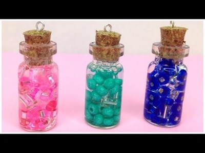 DIY Glass Jar Pendants !! (Kawaii)