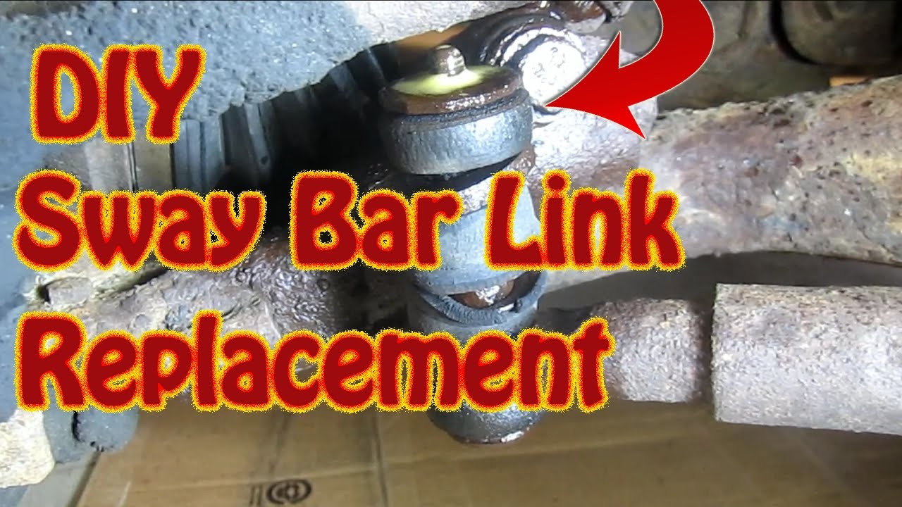 DIY How to Replace Sway Bar Links Stabilizer Bar Link Replacement Ford