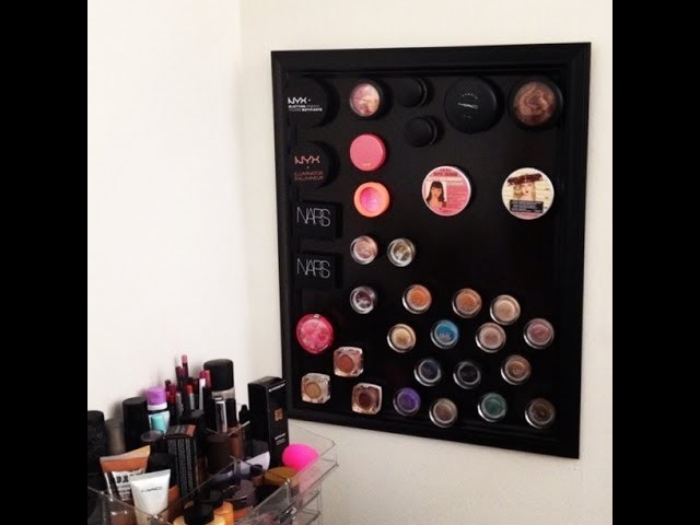 DIY: Magnetic Makeup Board (Mar 2014)