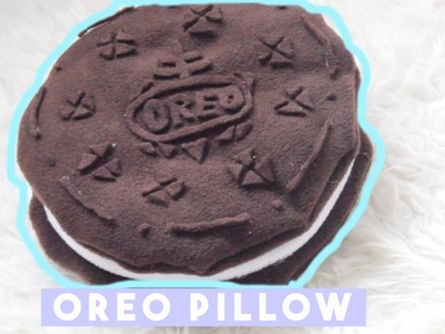 DIY Room Decor • Oreo Pillow (No Sew)  • heartcindy