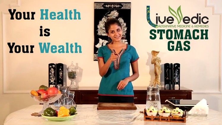 DIY: Stomach Gas Relief with Natural Home Remedies | LIVE VEDIC