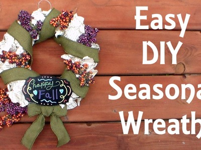 Easy DIY Wreath Made with Old Book Pages! {GIVEAWAY!!!}