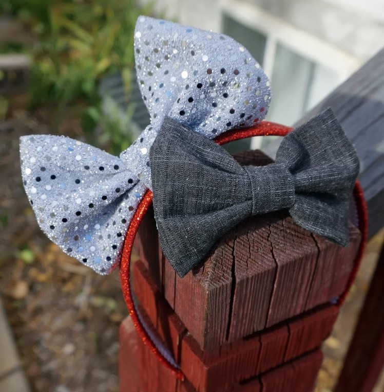 Fabric Hair Bow Tutorial with Artemis in Love