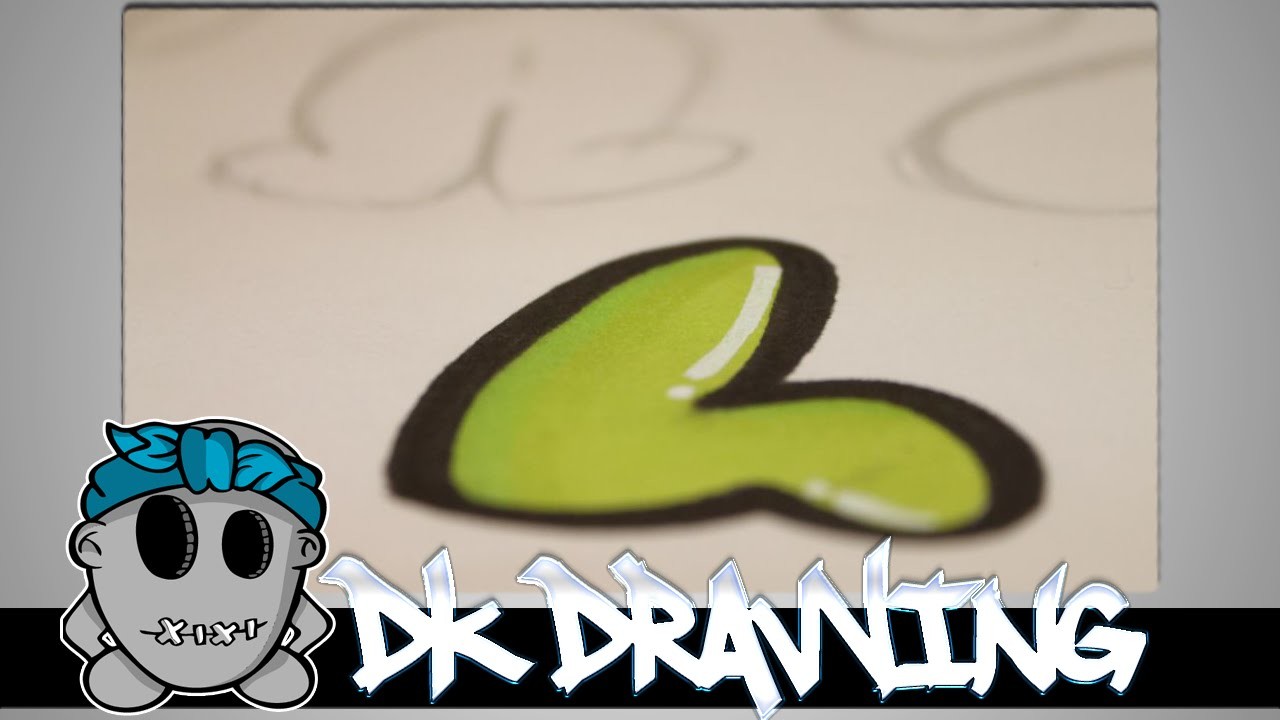 Graffiti Tutorial for beginners - Bubble Letters #6