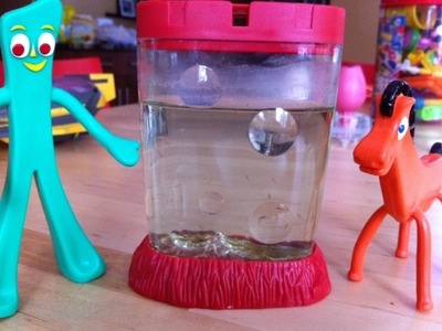 Home Made aquarium Air Pump for Sea Monkeys. ( Update )