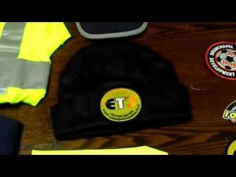 How to apply iron on embroidered badges