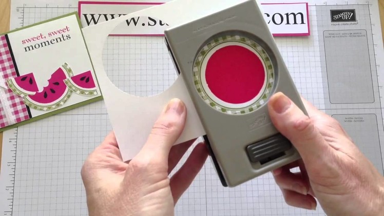 How to Create a Watermelon Card using the Kind an Cozy Stamp Set