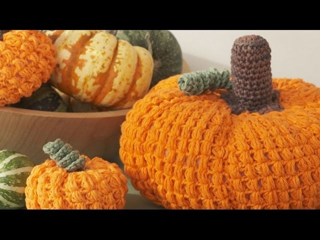 How To Crochet Small Pumpkin