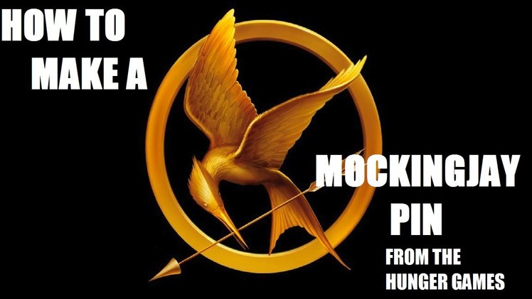 How to make a MockingJay Pin (From the Hunger Games)