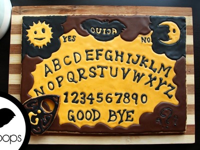 How to Make a Ouija Board Cookie | Become a Baking Rockstar