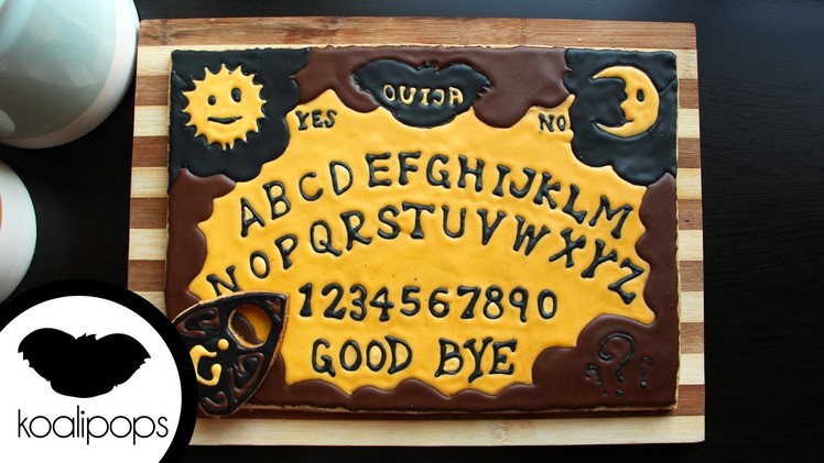How to Make a Ouija Board Cookie | Become a Baking Rockstar