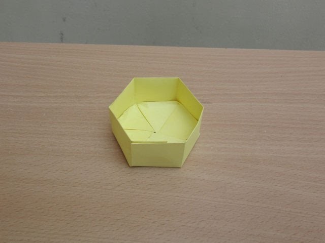 How to Make a Paper Hexagon Box - Easy Tutorials