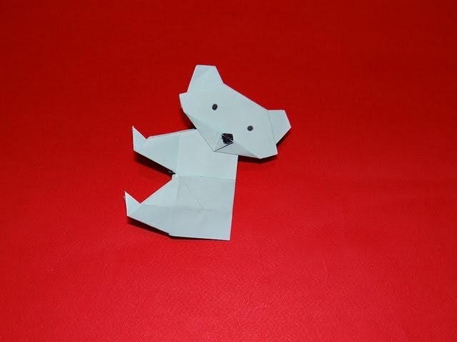 How To Make An Origami Koala Bear