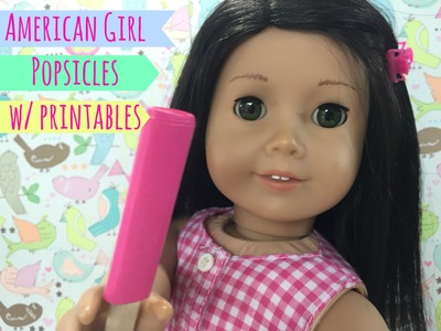 How to make Doll Popsicles