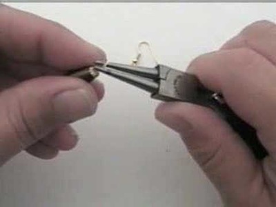 How To Make Earrings - Closing The Loop