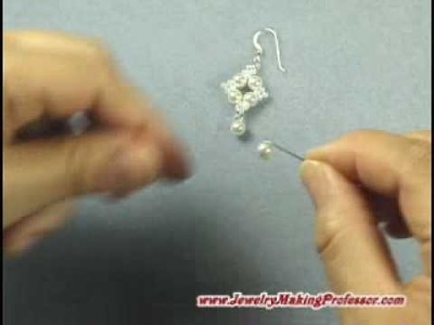Jewelry Making Video - Picot Earrings