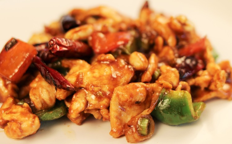 Kung Pao Chicken Recipe-Chinese Cooking-Dinner for 2
