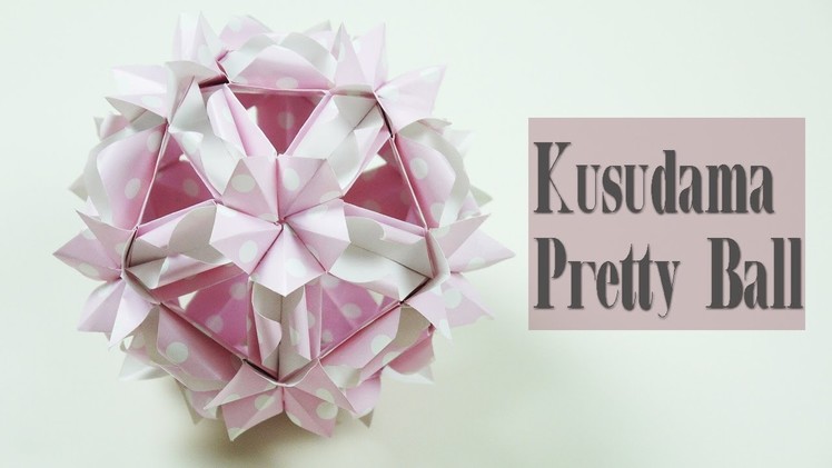 Kusudama Pretty Ball By Anzhelika Pas'ko | Nekkoart