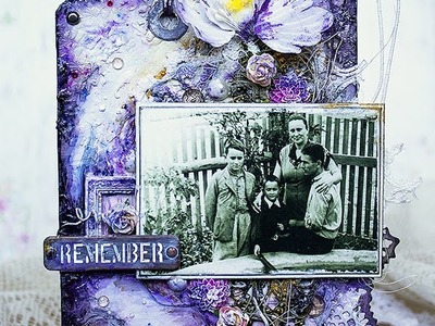 Lindy's Stamp Gang Photo Frame Video Tutorial