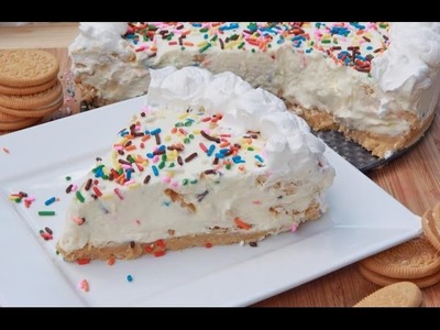 No-Bake Cake Batter Cheesecake Recipe