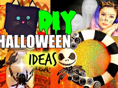 Pinterest Inspired Halloween DIY Decoration Ideas! Nightmare Before Christmas Decor and more!