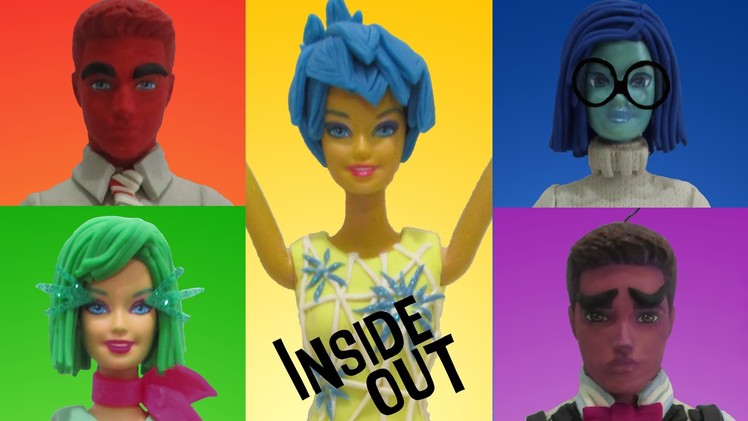 Play Doh "INSIDE OUT" Joy, Disgust, Fear, Anger, Sadness Inspired Costumes