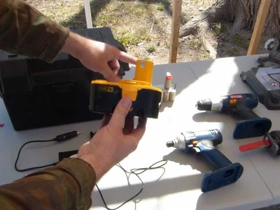 Run Ryobi Tools From Car Battery