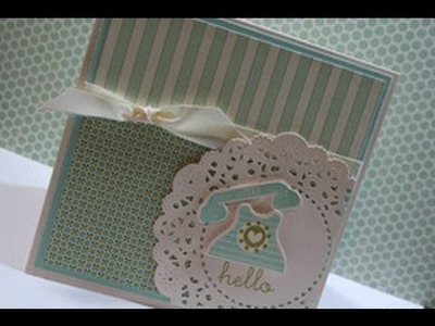 Stampin' on Friday #53 Hello Sweet Friend