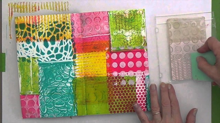 Stamping with Gelli®