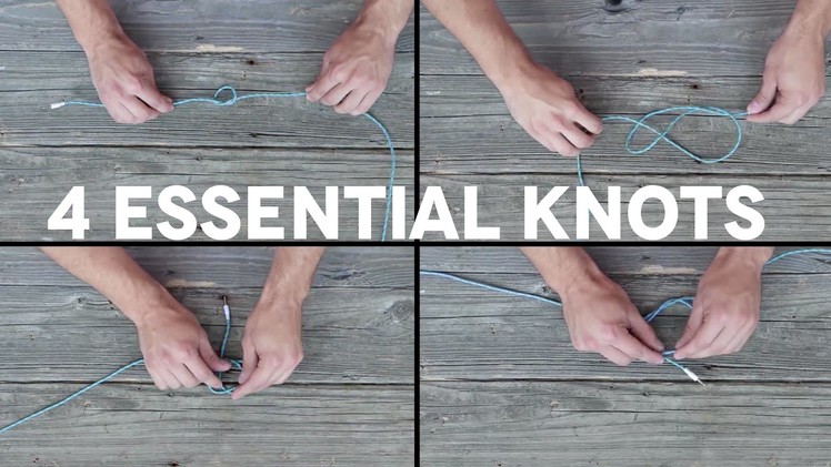 The 4 Knots Every Man Should Know How to Tie