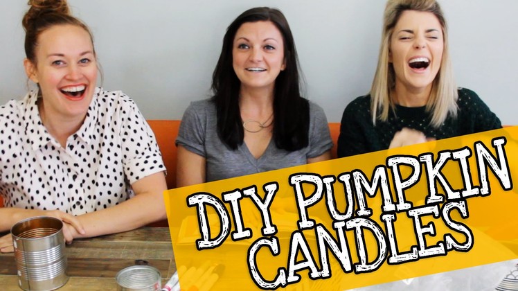 THE EASIEST DIY CANDLES with JOSELYN AND MAMRIE. Grace Helbig