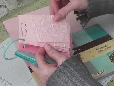Tidbit Tutorial - Embossing Folder and Washi Tape Swatches