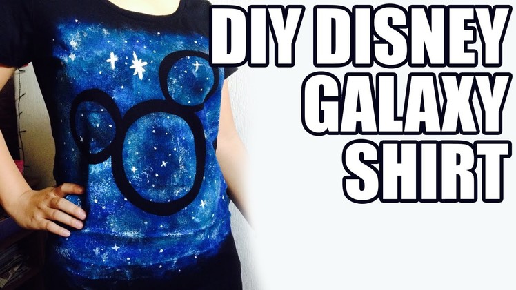 DIY Disney Galaxy shirt