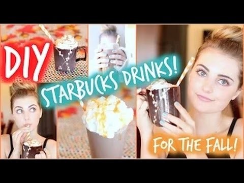 DIY Fall Starbucks Drinks: Pumpkin Spice & Salted Caramel!  ♛ Yummy *,* ♚ Healthy ^,^ | Girls Only