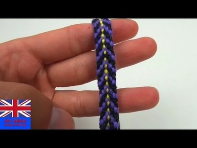 DIY Friendship Bracelet Wool Tutorial: How to knot a Friendship Bracelet | Easy Pattern Part 2