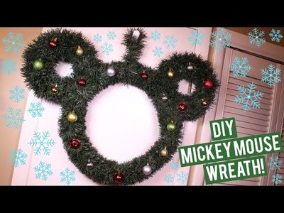 DIY Mickey Mouse Wreath ♡