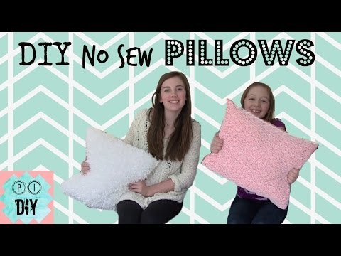 DIY No-Sew Pillows • PI DIY